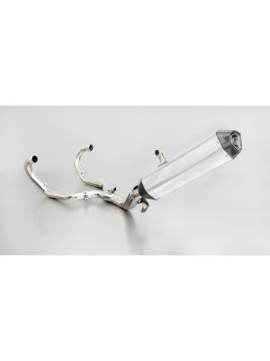 HEXACONE, full system without cat., connecting tube, stainless steel, no EEC, 54 mm