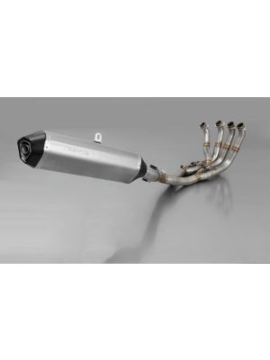 HEXACONE, High performance race system, stainless steel header (4-2-1) with conical shaped tubes & full titanium Race muffler (102 / 107 dB(A), titanium, RACE (no EEC), 