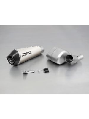 HYPERCONE, slip on muffler with front silencer, titanium 