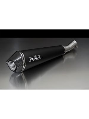 HYPERCONE, muffler, stainless steel black, EEC, 
