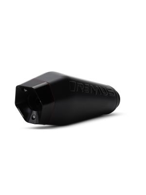 REMUS RS 2.0, stainless steel black, incl. (ECE-) approval
