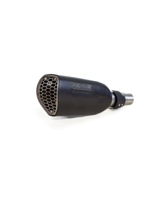 Slip On REMUS NXT (silencer), stainless steel black, incl. ECE type approval