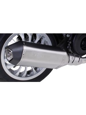 SPORTEXHAUST, complete system no cat. incl. heat shield, stainless steel, 65 mm, without EC approval