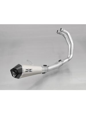 HYPERCONE, complete system (header, racing conntecting tube and rear muffler), titanium, RACE (no EEC), 65 mm