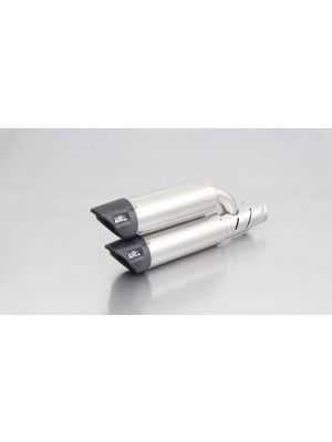 RSC Dual Flow, slip on incl. Heat protecting shield, stainless steel